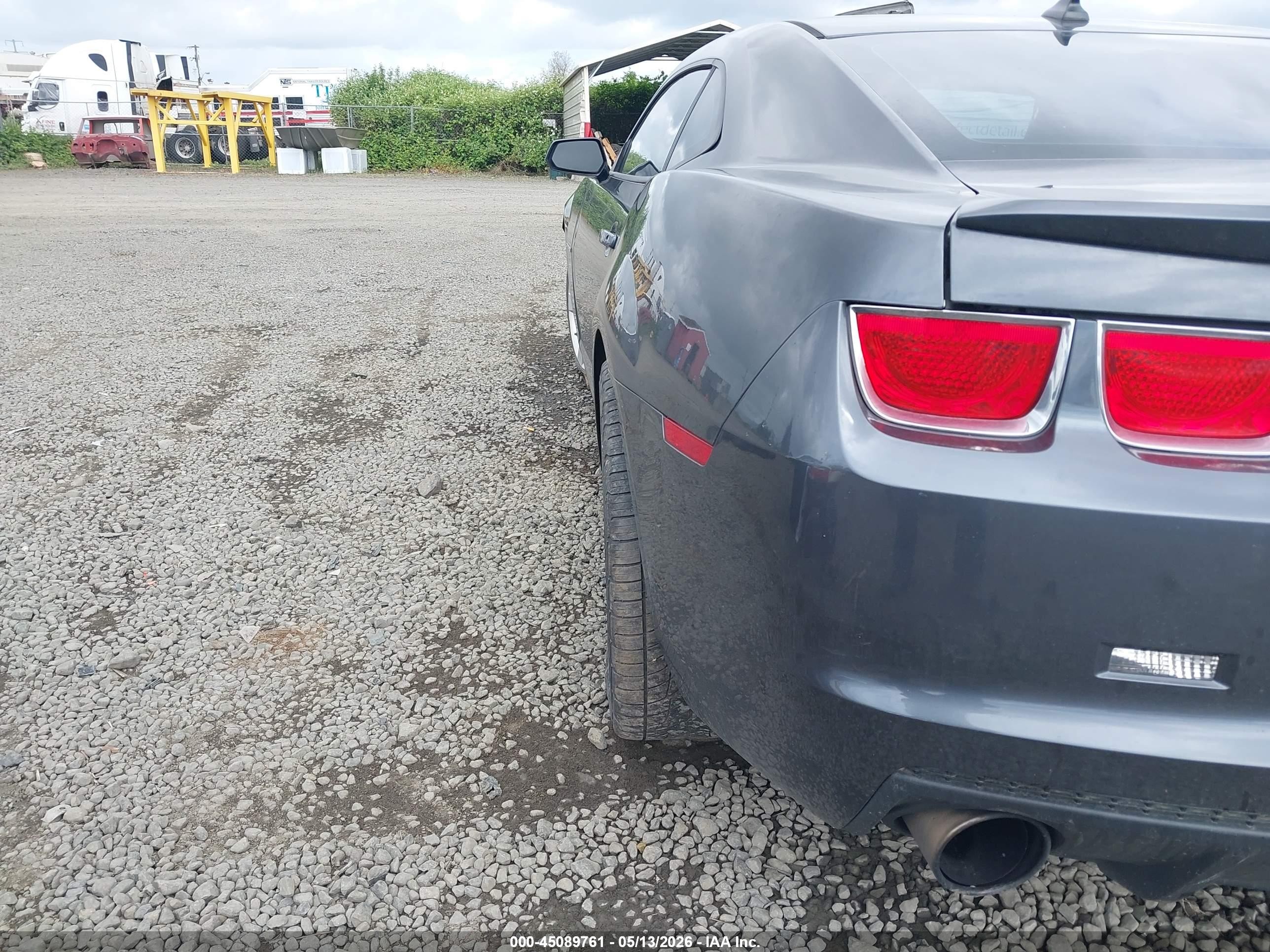 2010 Chevrolet Camaro 1ss Gray vin: 2G1FJ1EJ2A9198336