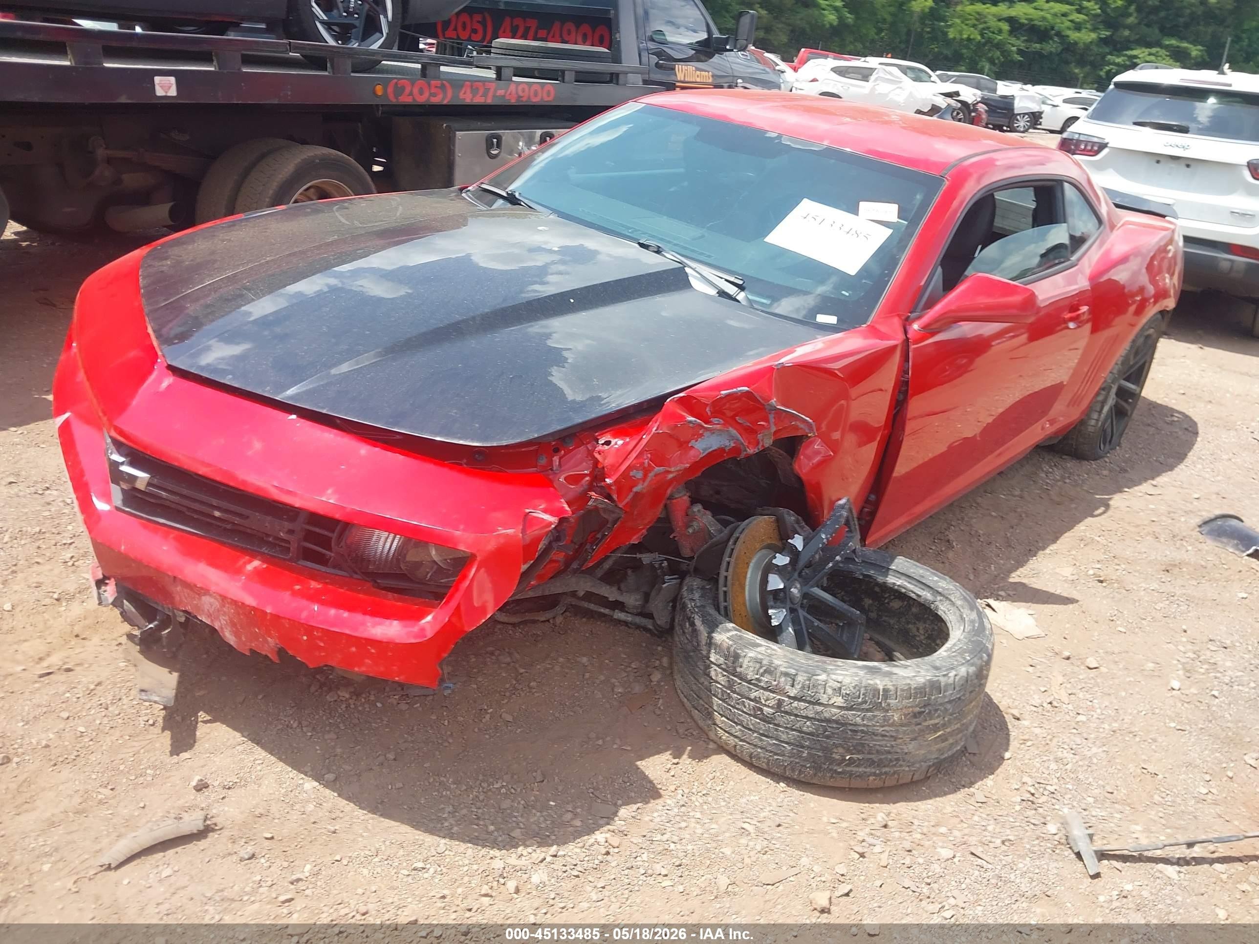 2011 Chevrolet Camaro 1ss Красный vin: 2G1FJ1EJ2B9198886