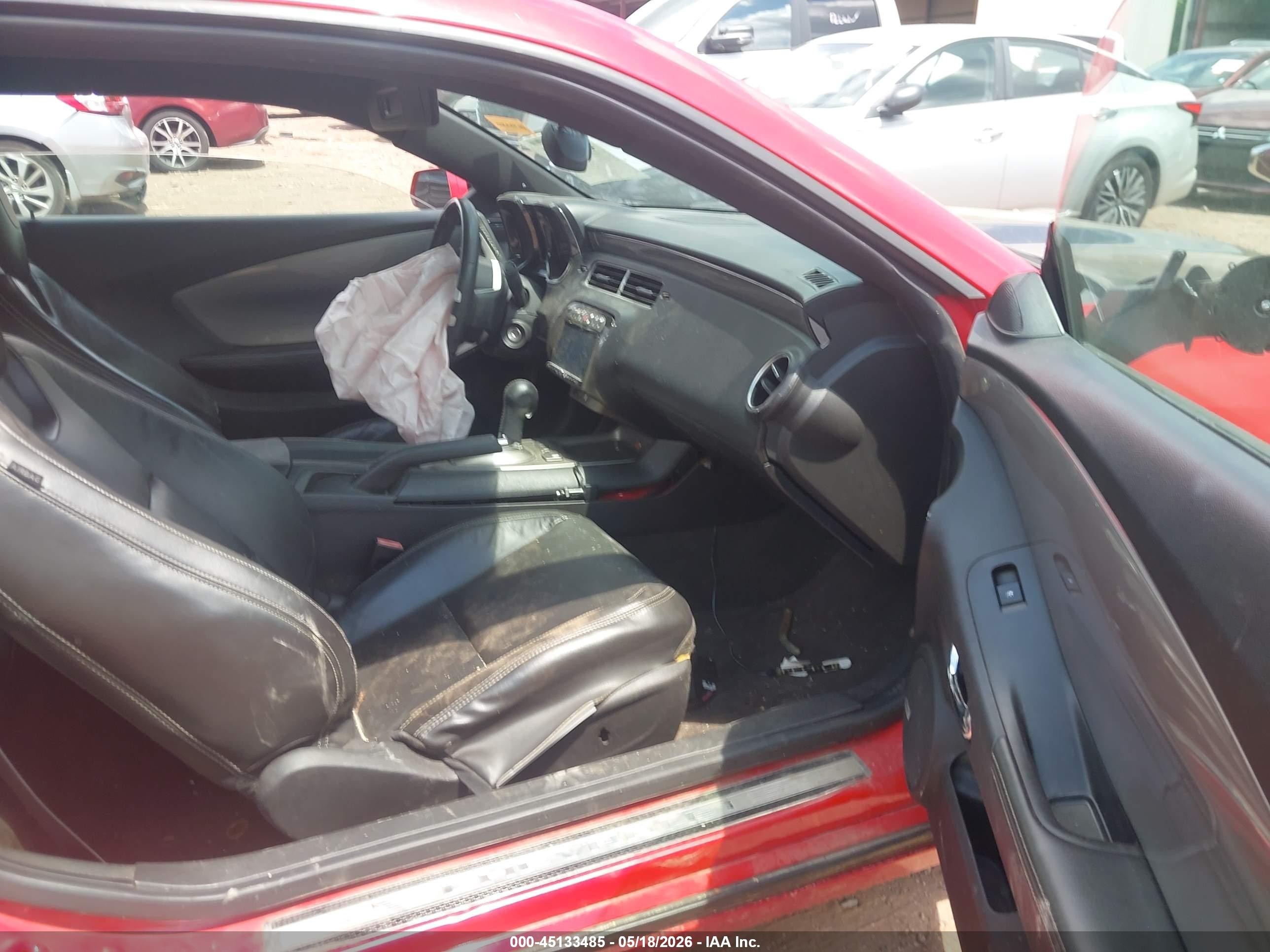 2011 Chevrolet Camaro 1ss Красный vin: 2G1FJ1EJ2B9198886