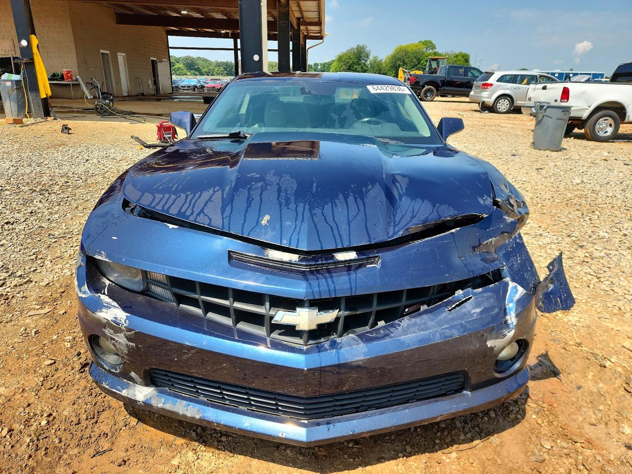 2010 Chevrolet Camaro Ss Синий vin: 2G1FJ1EJ3A9177799