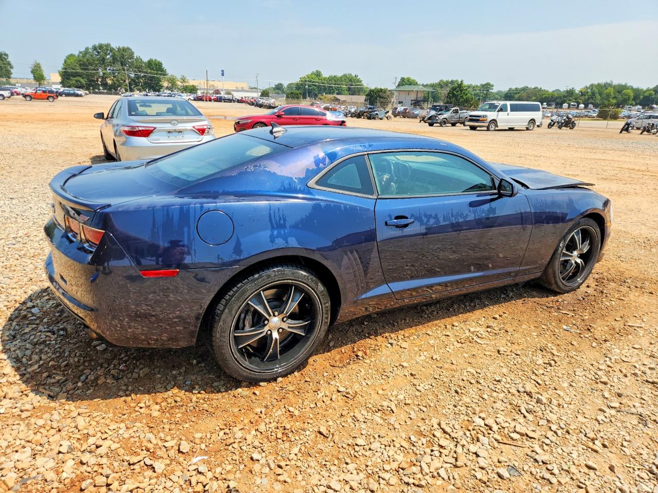 2010 Chevrolet Camaro Ss Синий vin: 2G1FJ1EJ3A9177799