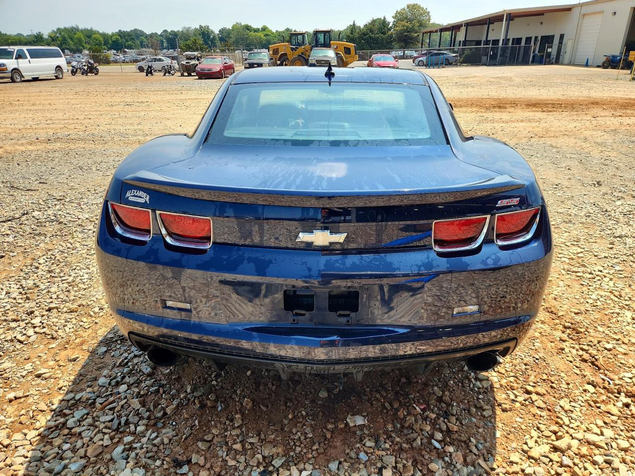 2010 Chevrolet Camaro Ss Синий vin: 2G1FJ1EJ3A9177799