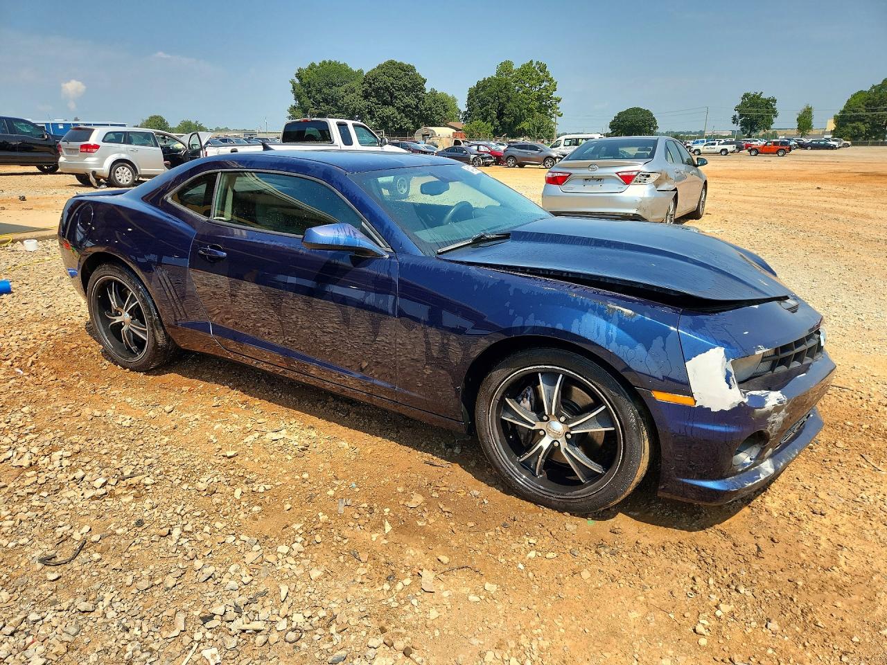 2010 Chevrolet Camaro Ss Синий vin: 2G1FJ1EJ3A9177799