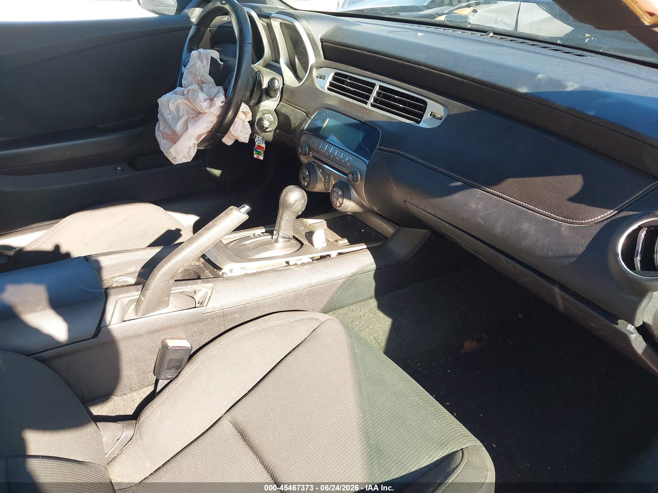 2012 Chevrolet Camaro 1ss Blue vin: 2G1FJ1EJ3C9164036