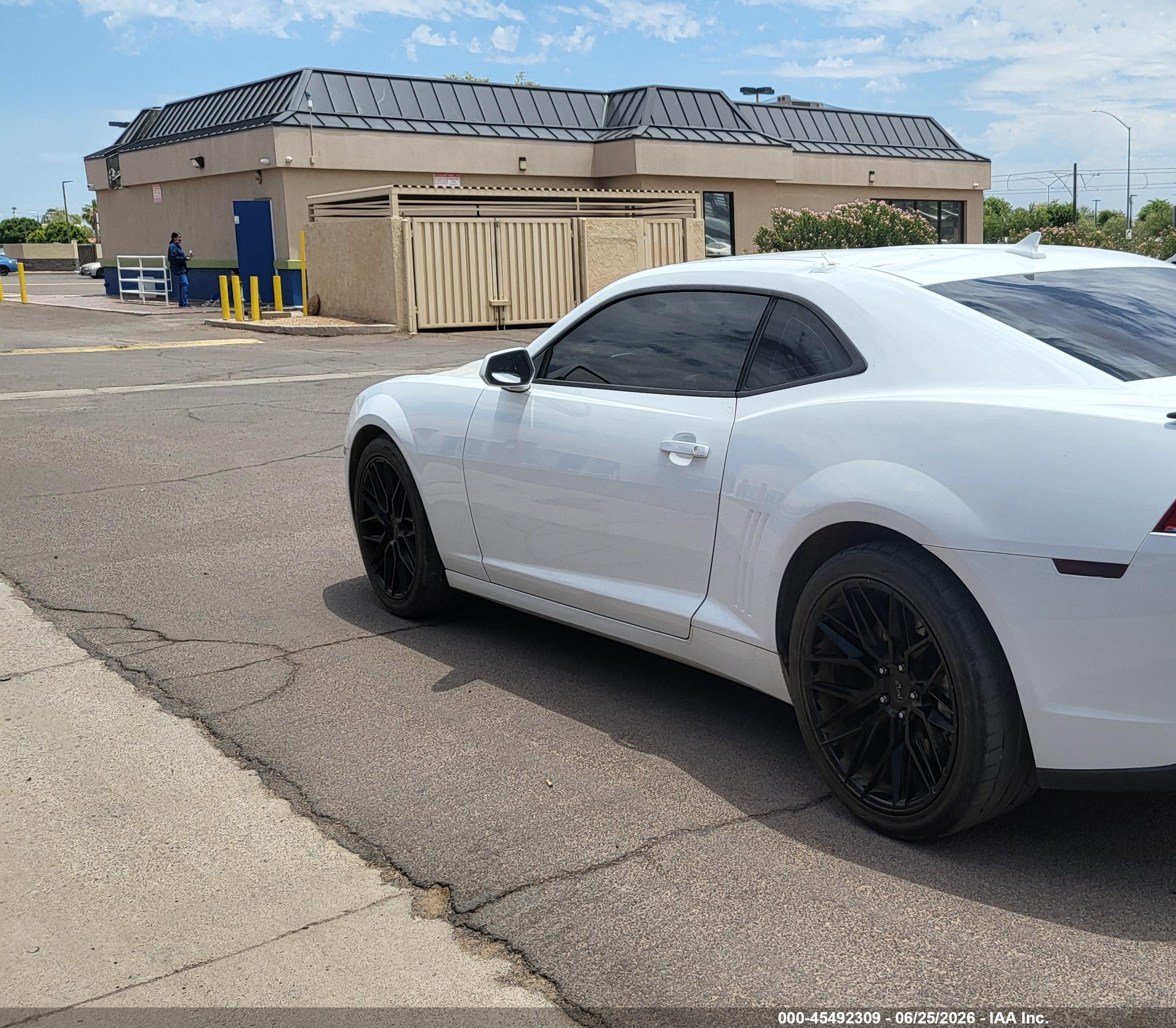 2014 Chevrolet Camaro 1ss White vin: 2G1FJ1EJ3E9289203