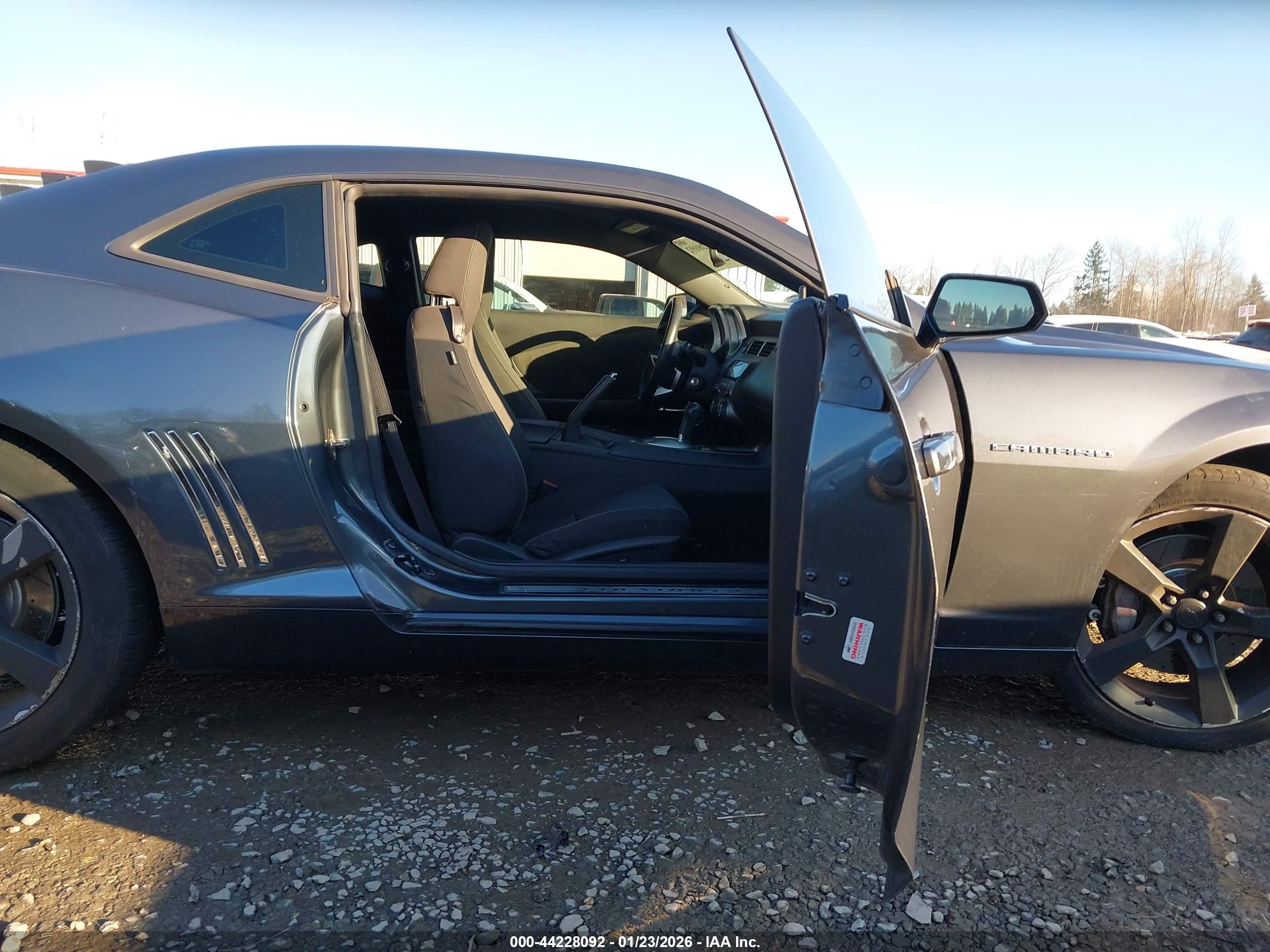 2010 Chevrolet Camaro 1ss Gray vin: 2G1FJ1EJ4A9194370