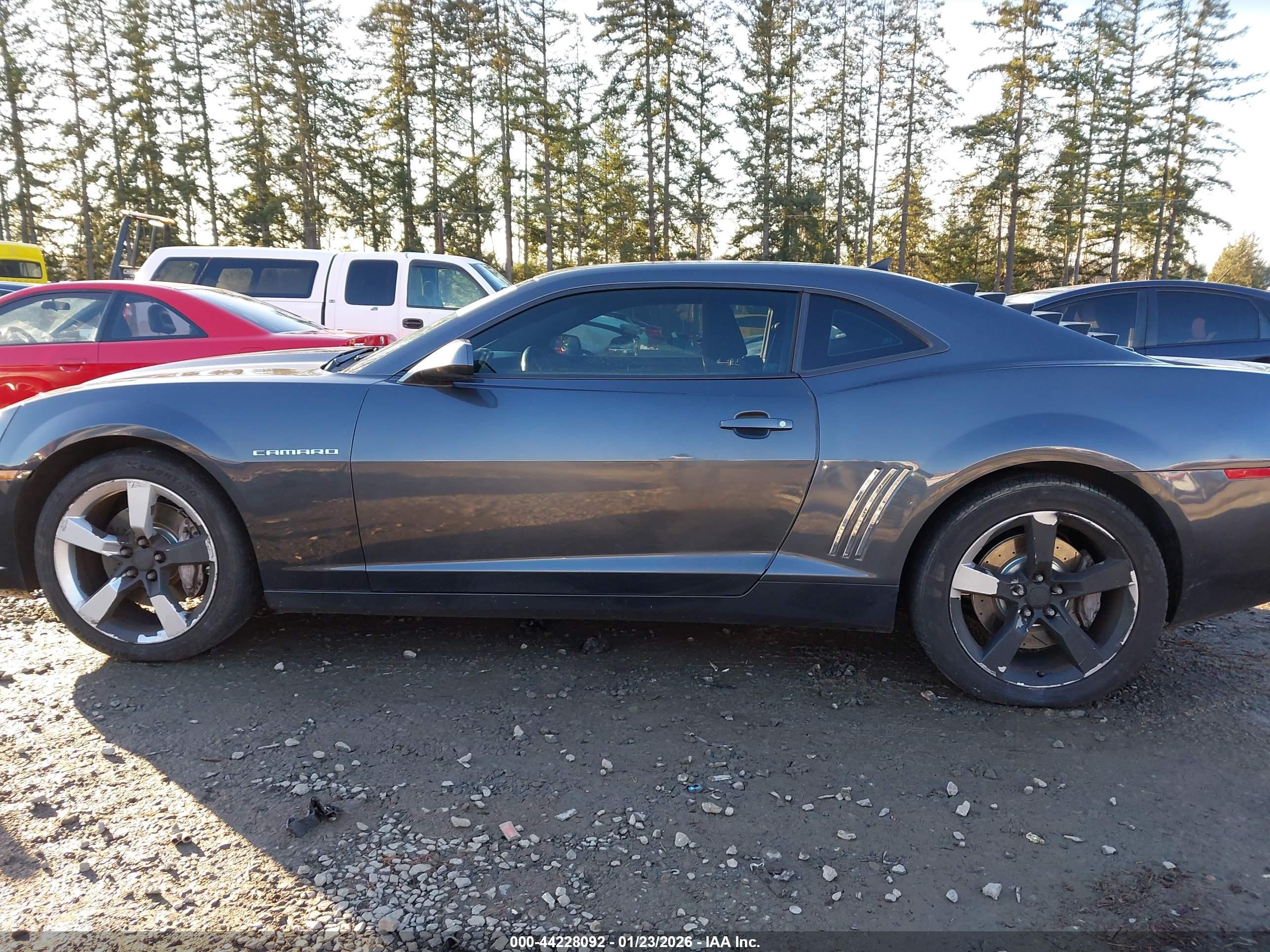 2010 Chevrolet Camaro 1ss Gray vin: 2G1FJ1EJ4A9194370