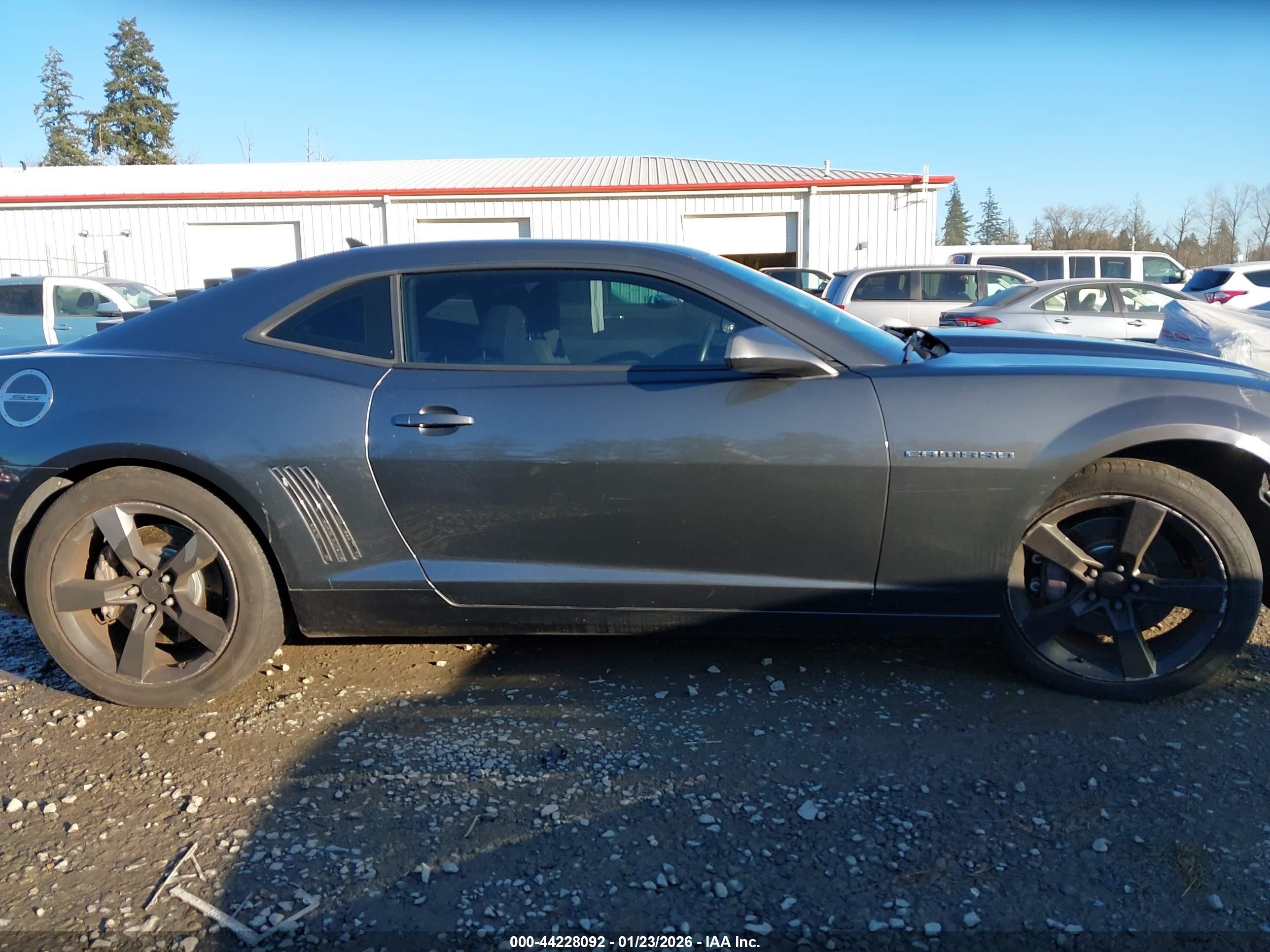 2010 Chevrolet Camaro 1ss Gray vin: 2G1FJ1EJ4A9194370