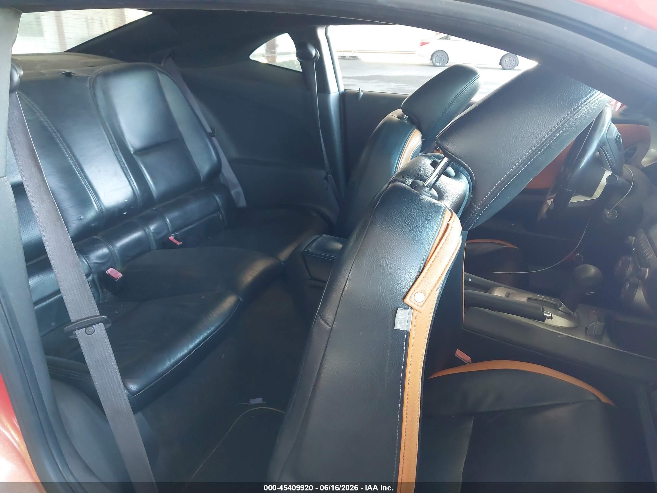 2010 Chevrolet Camaro 1ss Orange vin: 2G1FJ1EJ5A9121783