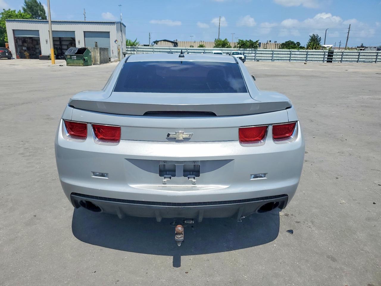 2010 Chevrolet Camaro Ss Silver vin: 2G1FJ1EJ5A9219826