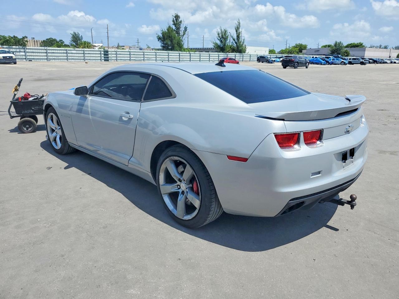 2010 Chevrolet Camaro Ss Silver vin: 2G1FJ1EJ5A9219826