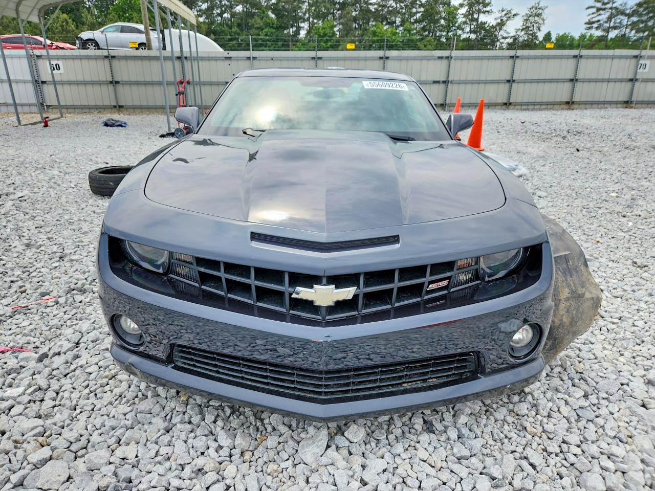 2013 Chevrolet Camaro Ss Charcoal vin: 2G1FJ1EJ5D9116295