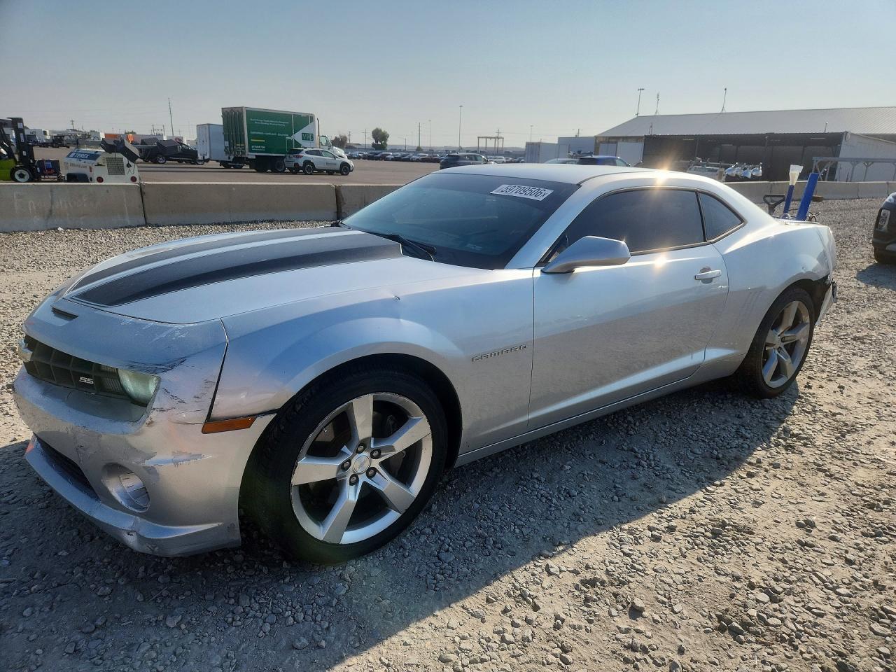 2010 Chevrolet Camaro Ss Silver vin: 2G1FJ1EJ6A9216093