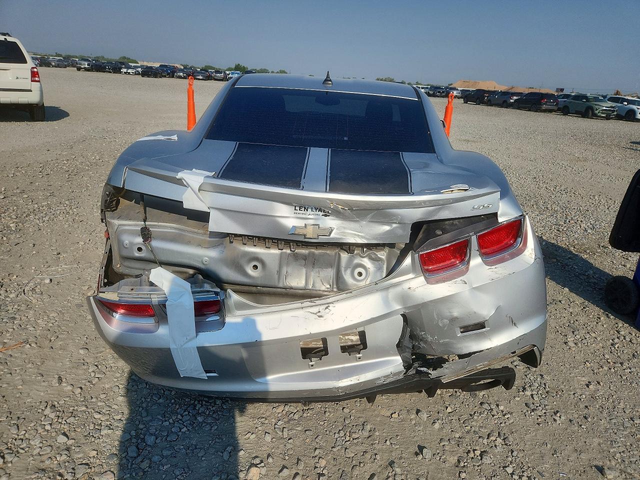 2010 Chevrolet Camaro Ss Silver vin: 2G1FJ1EJ6A9216093