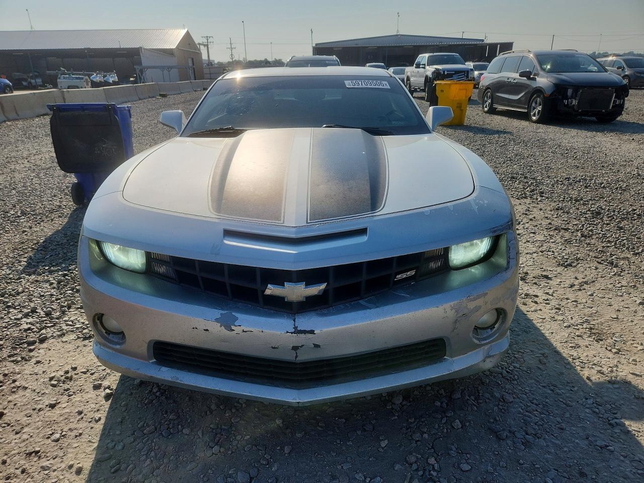 2010 Chevrolet Camaro Ss Silver vin: 2G1FJ1EJ6A9216093