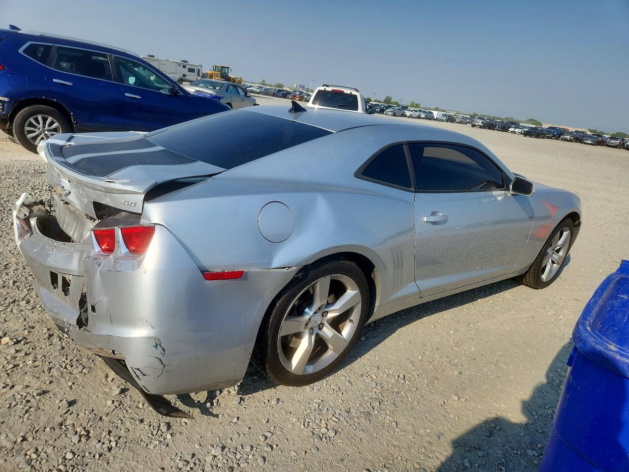2010 Chevrolet Camaro Ss Silver vin: 2G1FJ1EJ6A9216093
