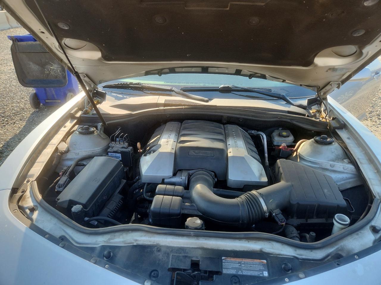 2010 Chevrolet Camaro Ss Silver vin: 2G1FJ1EJ6A9216093