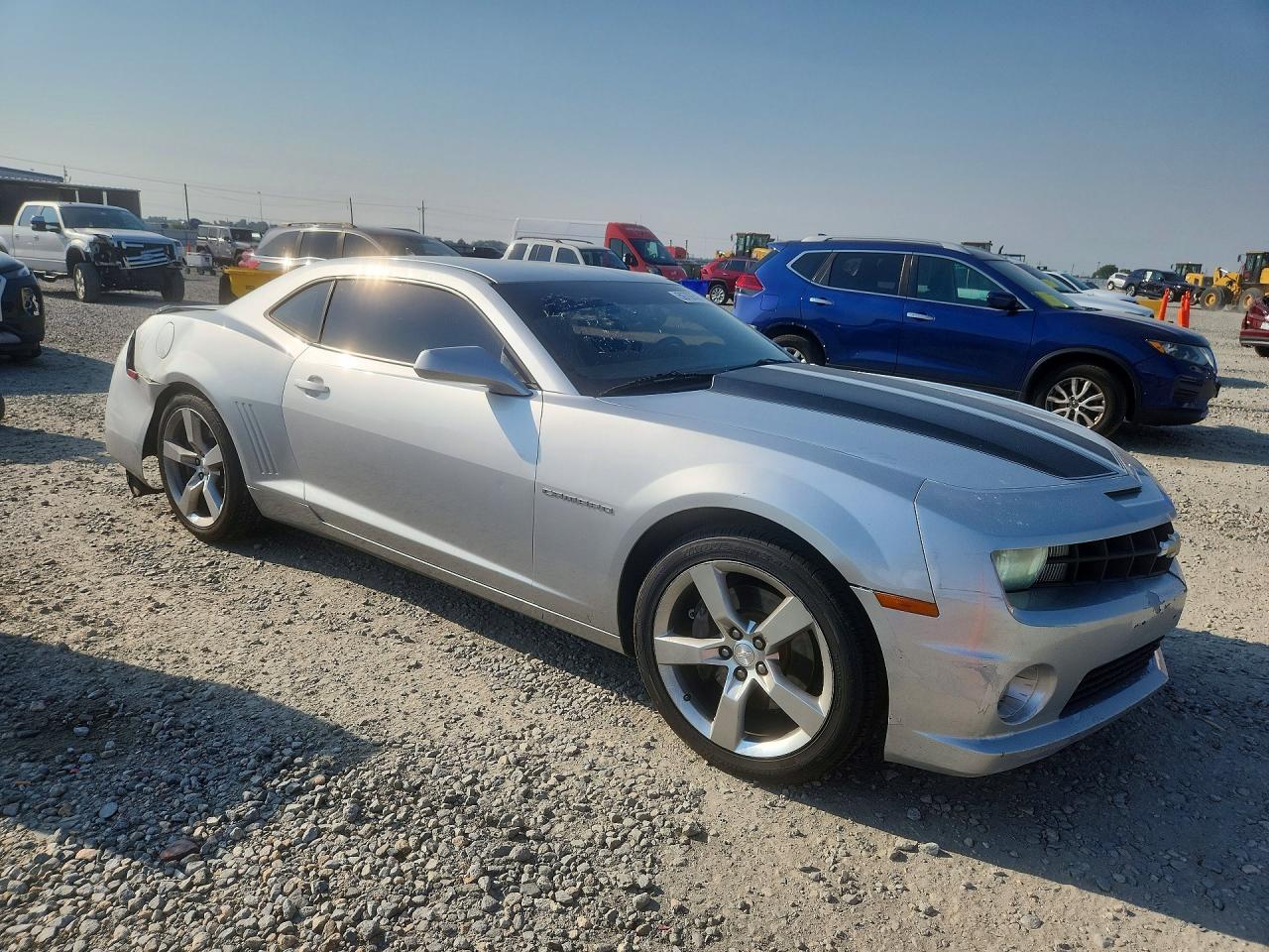 2010 Chevrolet Camaro Ss Silver vin: 2G1FJ1EJ6A9216093
