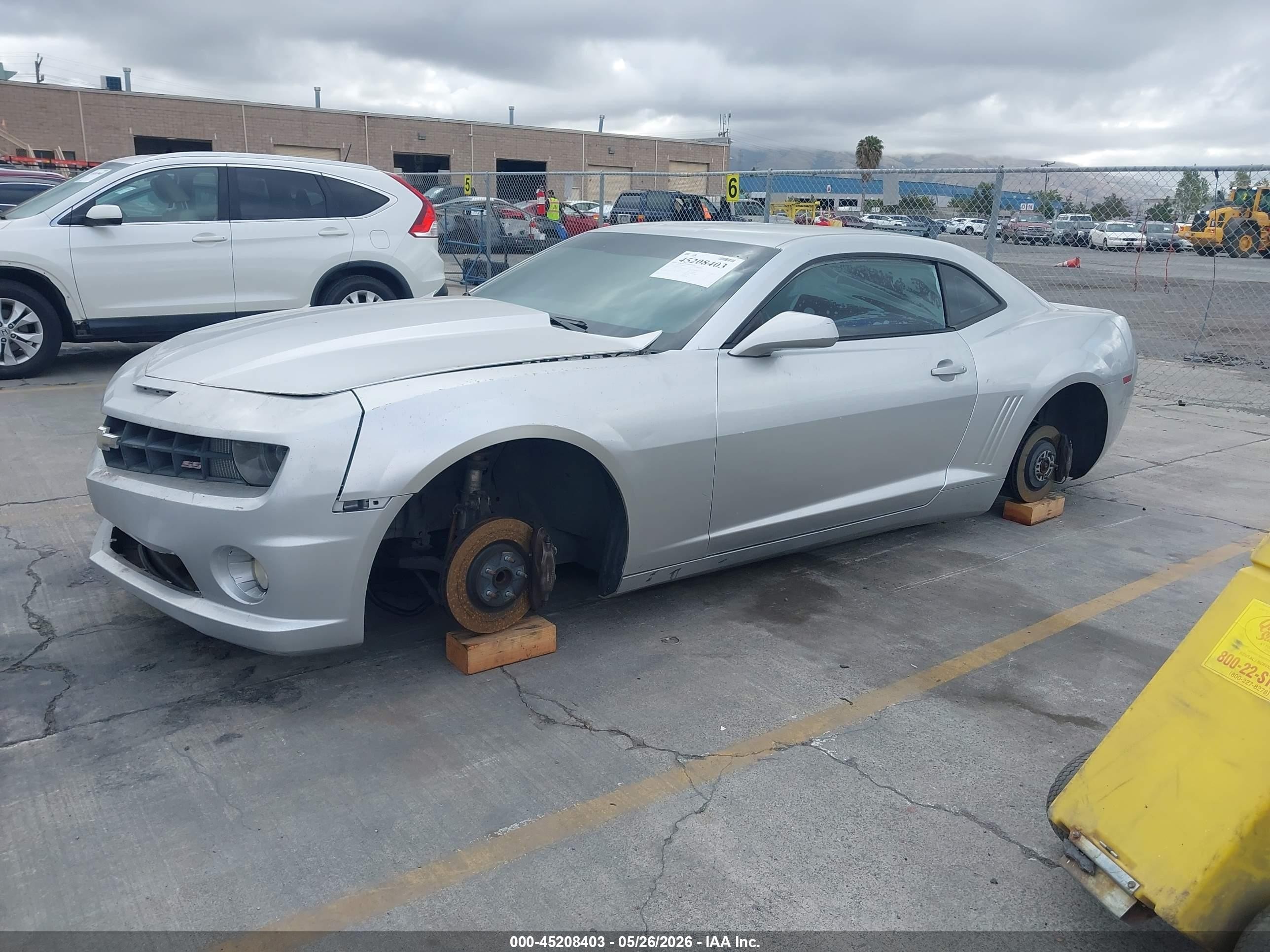2010 Chevrolet Camaro 1ss Gray vin: 2G1FJ1EJ6A9217213