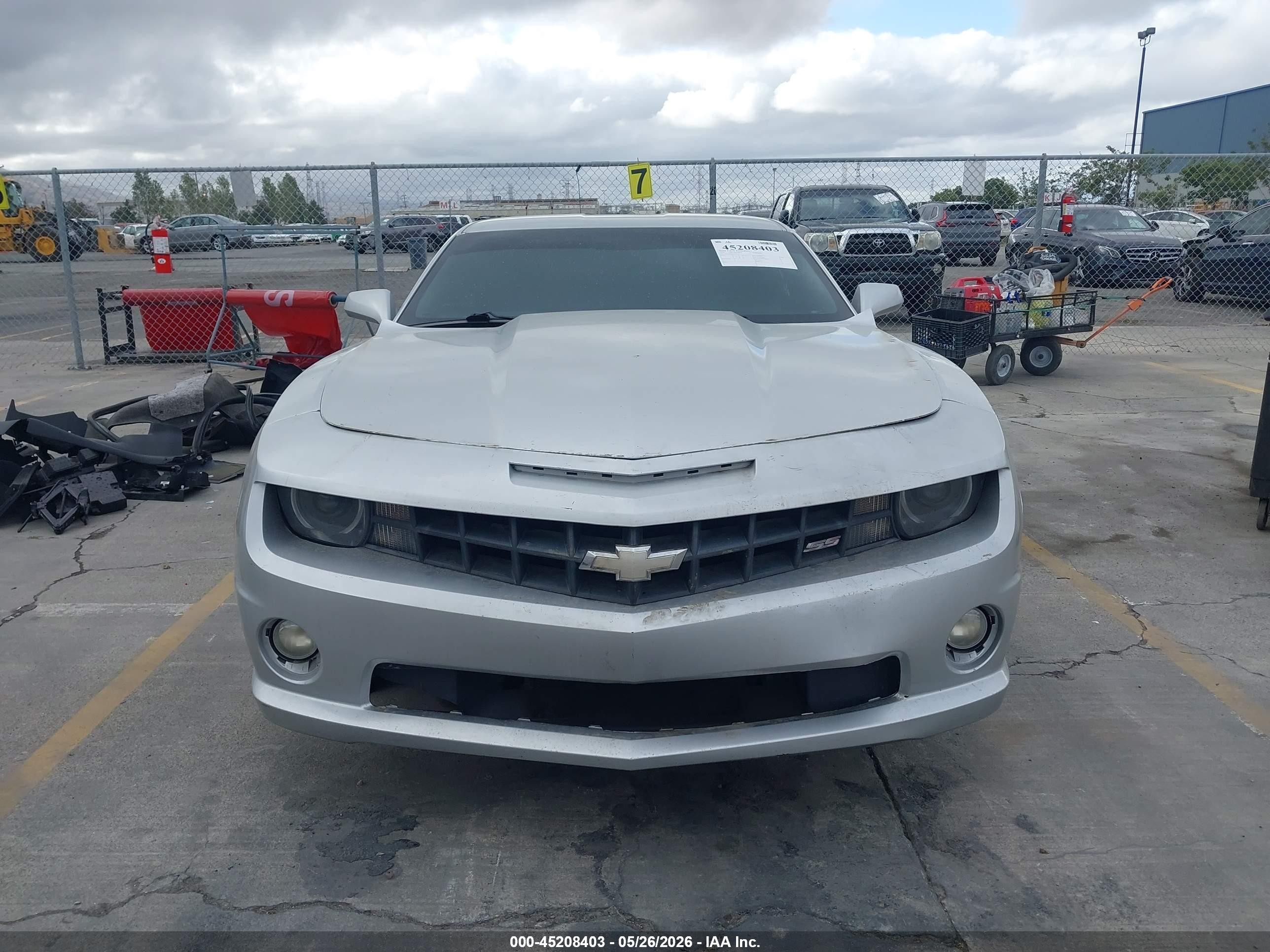 2010 Chevrolet Camaro 1ss Gray vin: 2G1FJ1EJ6A9217213