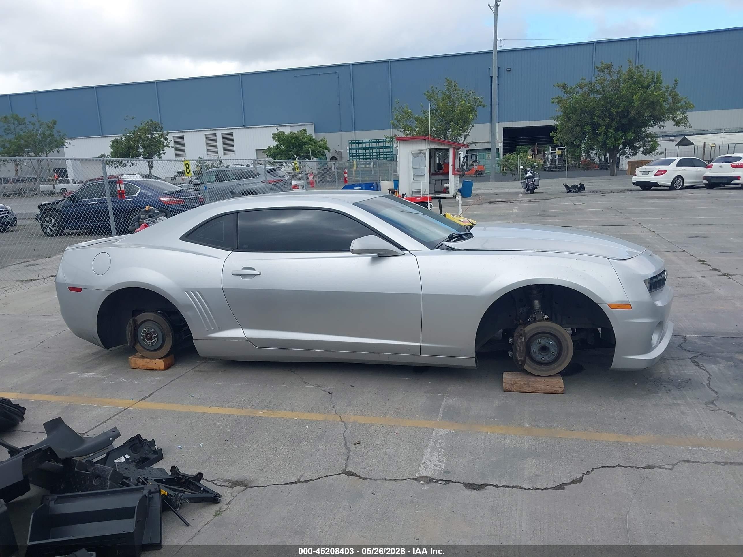 2010 Chevrolet Camaro 1ss Gray vin: 2G1FJ1EJ6A9217213