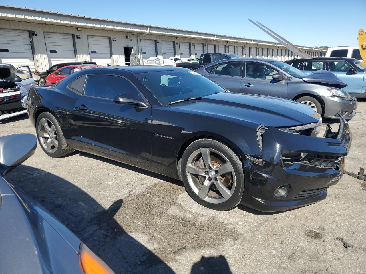 2012 Chevrolet Camaro Ss Black vin: 2G1FJ1EJ7C9163777