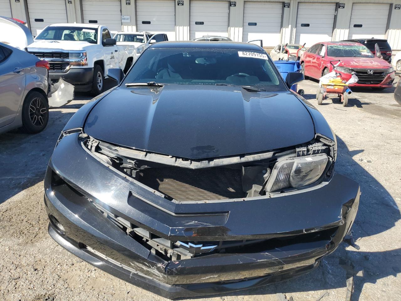 2012 Chevrolet Camaro Ss Black vin: 2G1FJ1EJ7C9163777