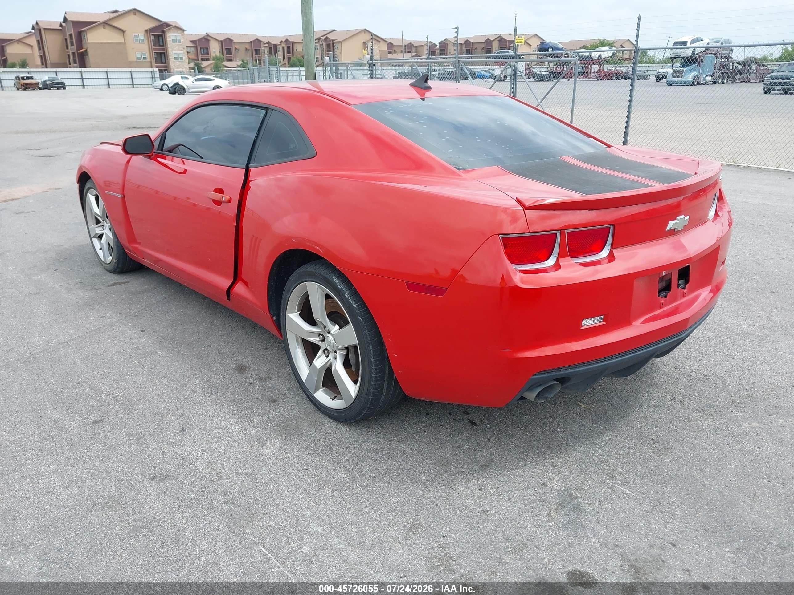 2010 Chevrolet Camaro 1ss Orange vin: 2G1FJ1EJ8A9167463