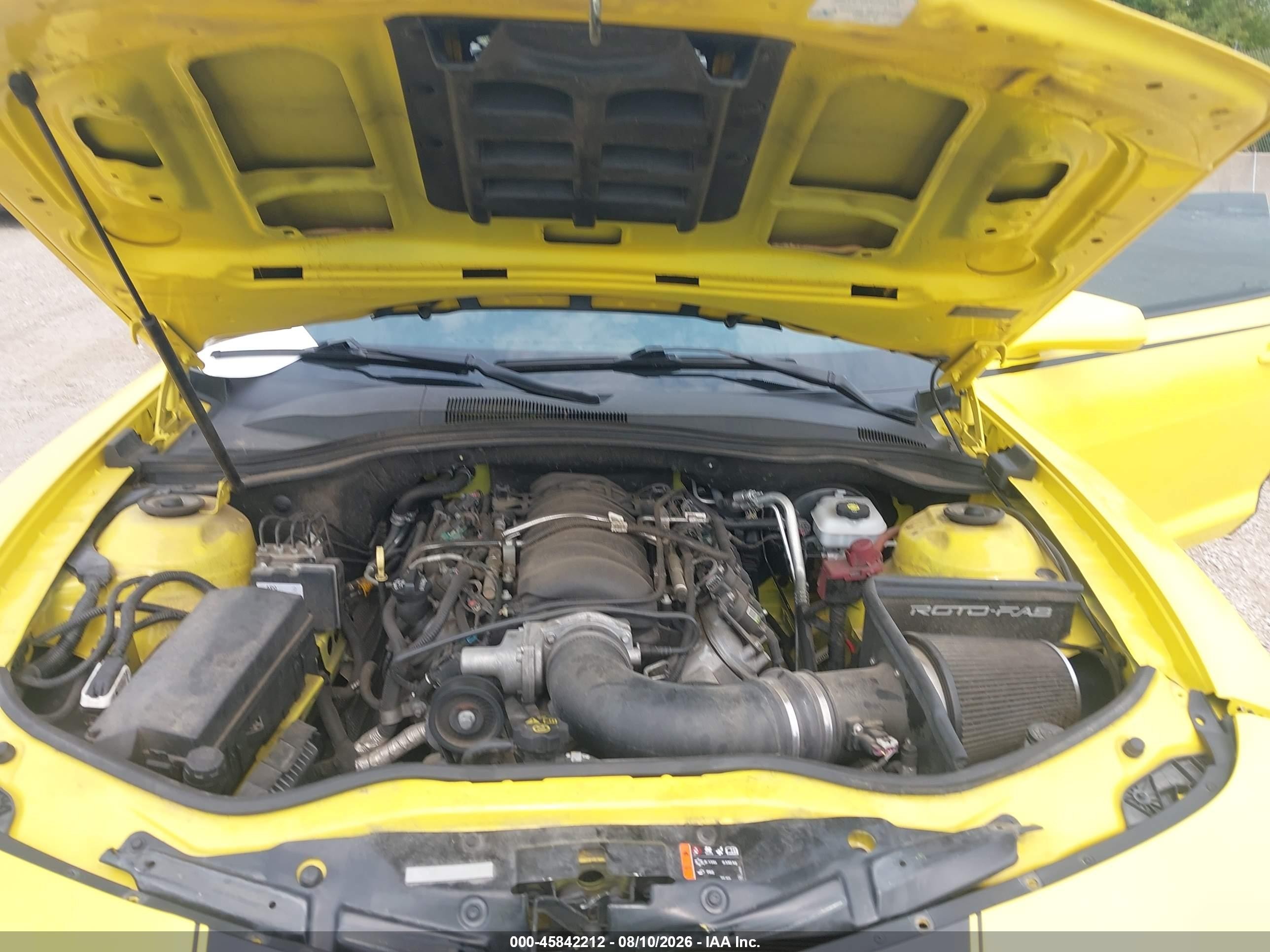 2014 Chevrolet Camaro 1ss Yellow vin: 2G1FJ1EJ8E9317836
