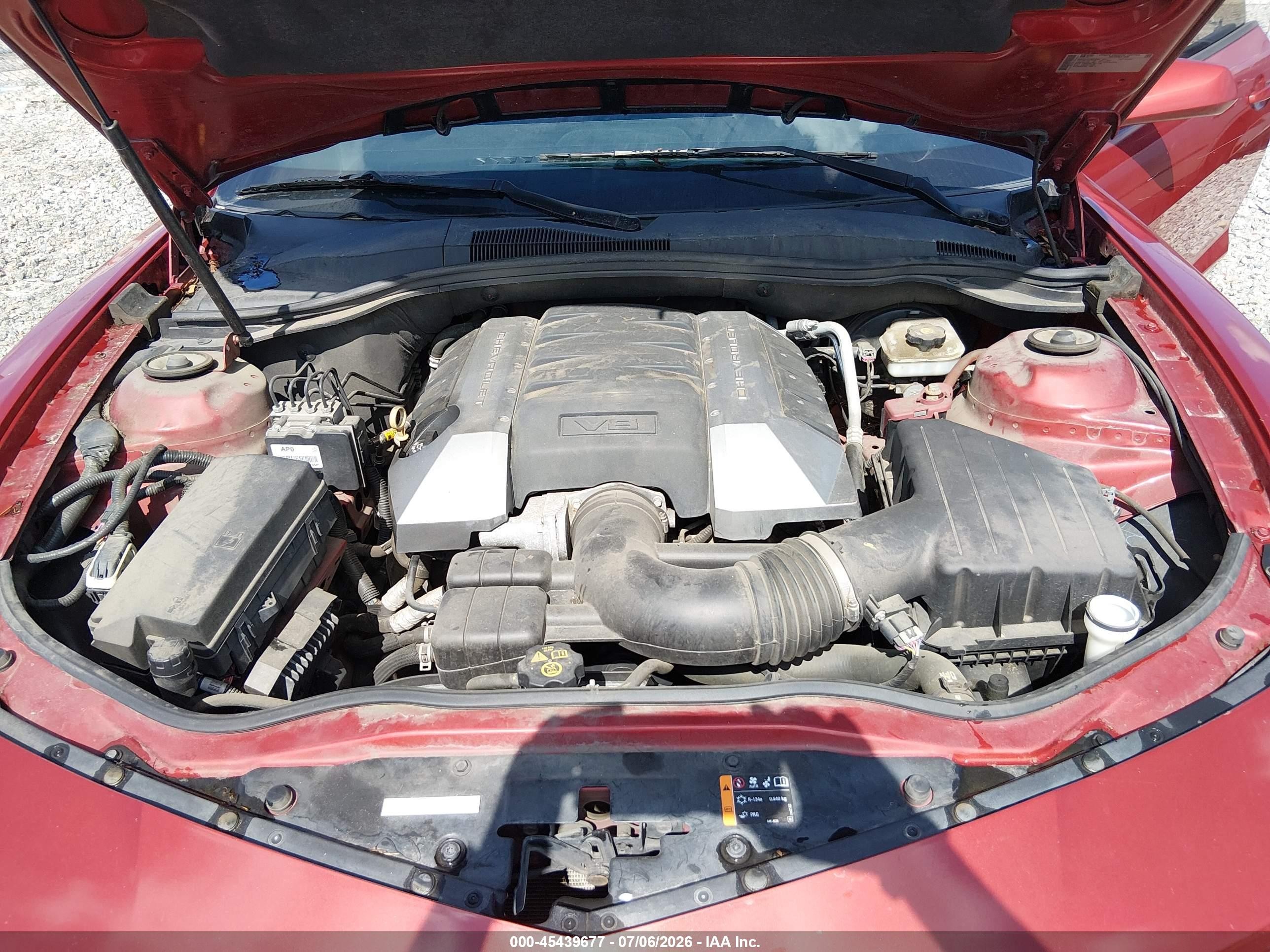 2014 Chevrolet Camaro 1ss Red vin: 2G1FJ1EJ9E9145817