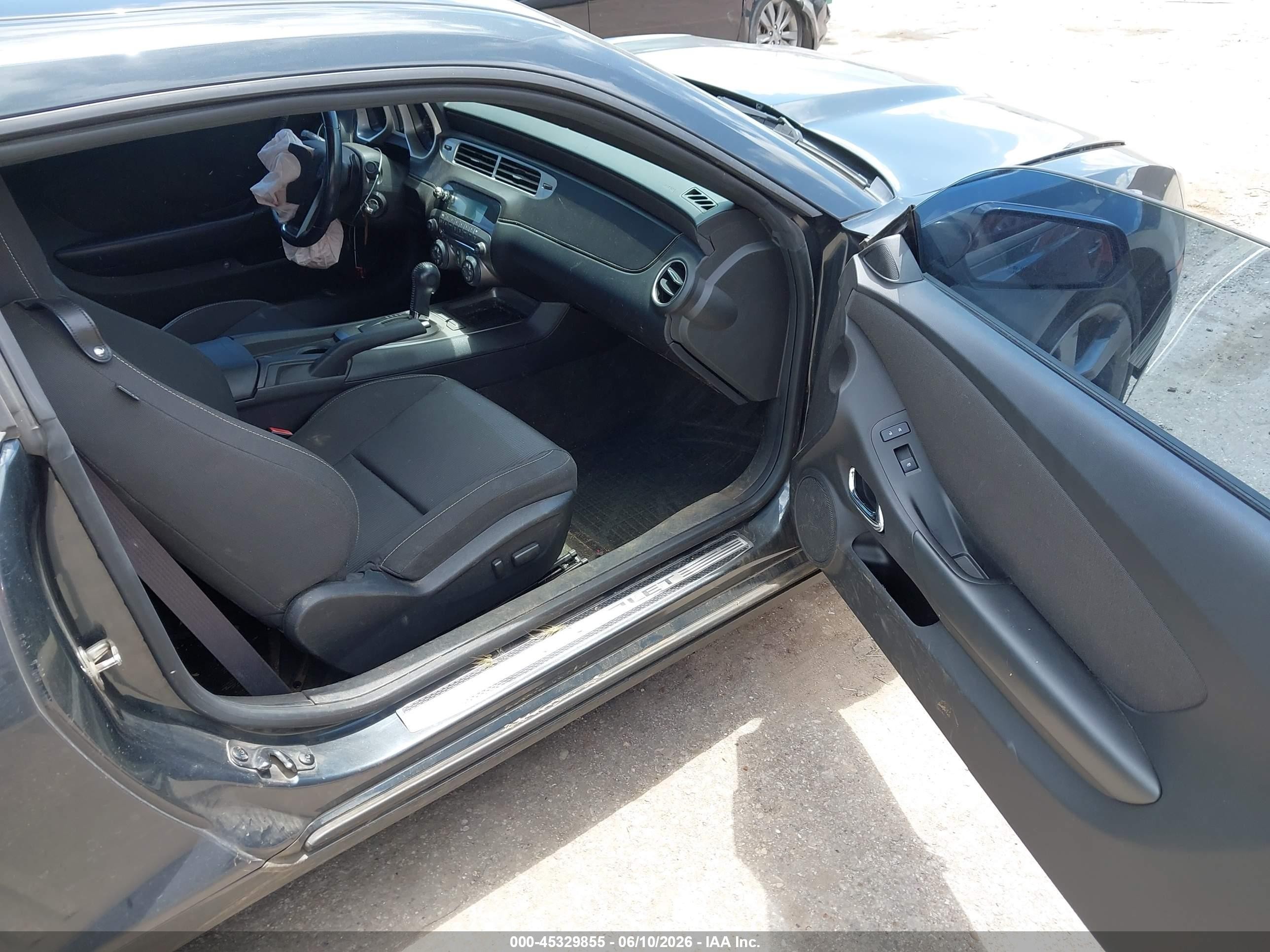 2012 Chevrolet Camaro 1ss Gray vin: 2G1FJ1EJXC9154510