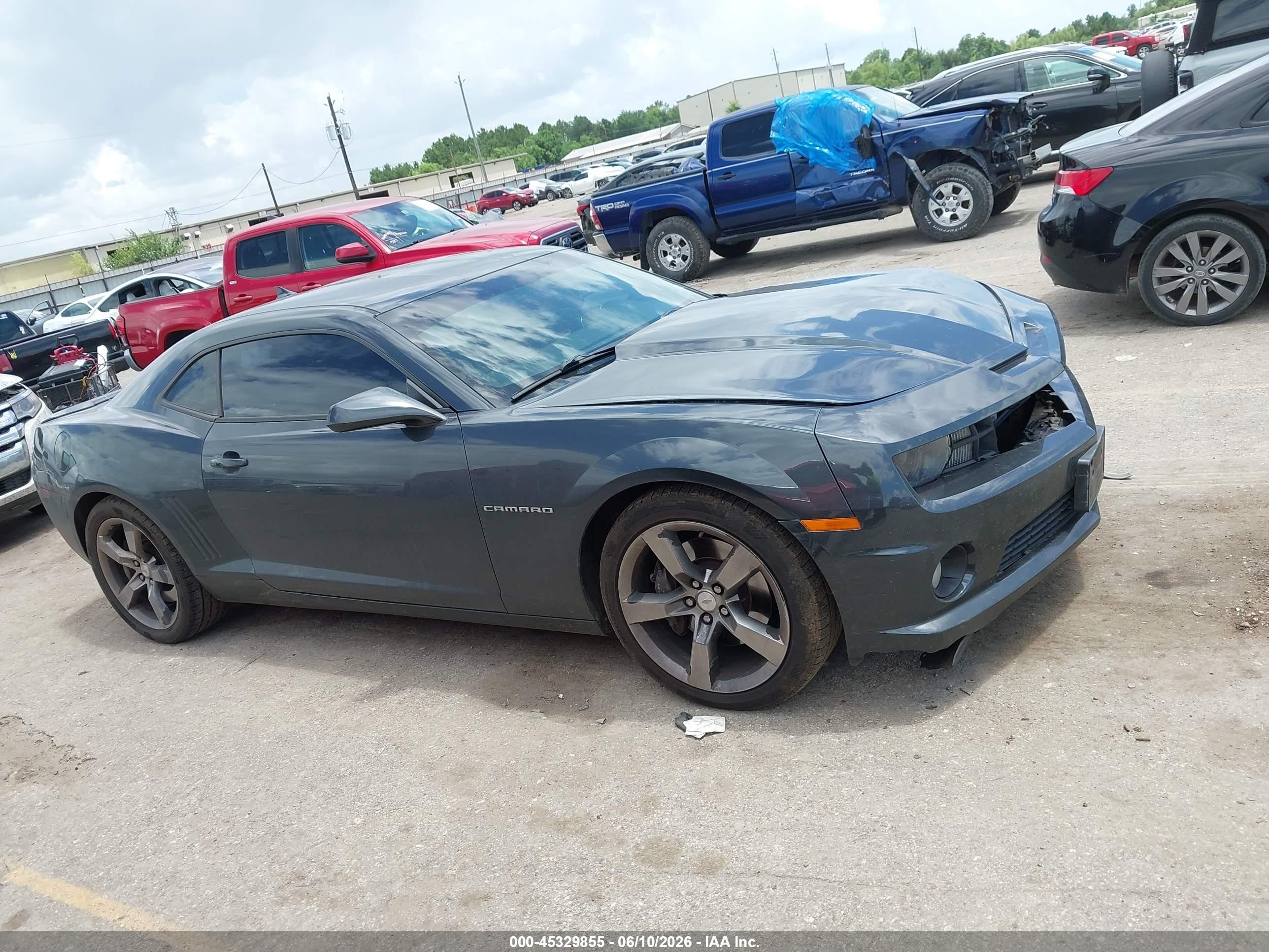2012 Chevrolet Camaro 1ss Gray vin: 2G1FJ1EJXC9154510