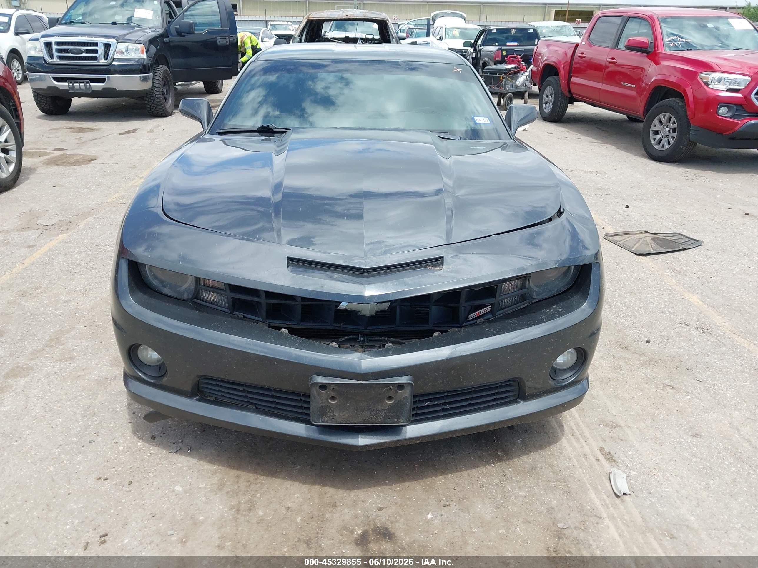 2012 Chevrolet Camaro 1ss Gray vin: 2G1FJ1EJXC9154510