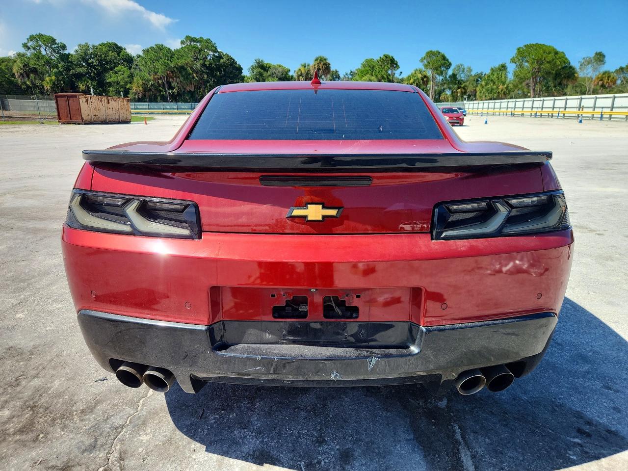 2015 Chevrolet Camaro 2ss Red vin: 2G1FJ1EW1F9284322