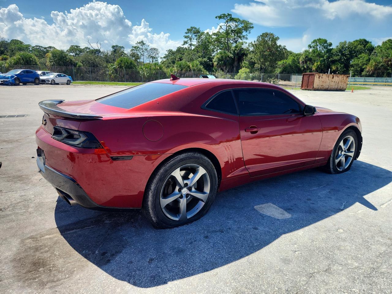 2015 Chevrolet Camaro 2ss Red vin: 2G1FJ1EW1F9284322