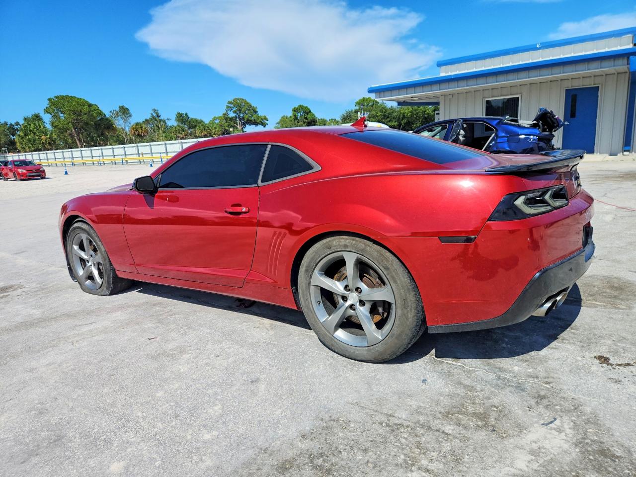 2015 Chevrolet Camaro 2ss Red vin: 2G1FJ1EW1F9284322