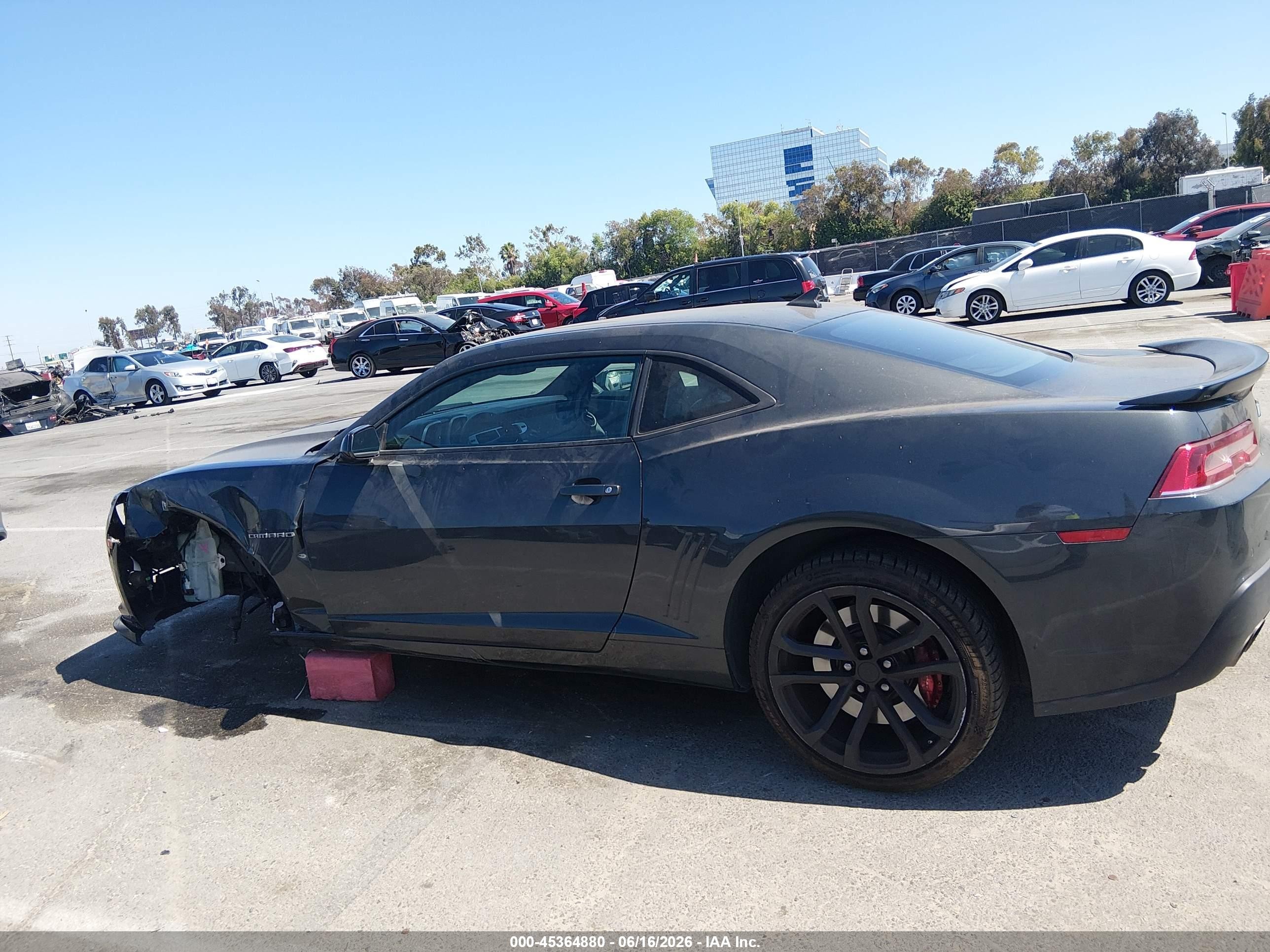 2015 Chevrolet Camaro 2ss Gray vin: 2G1FJ1EW1F9301278