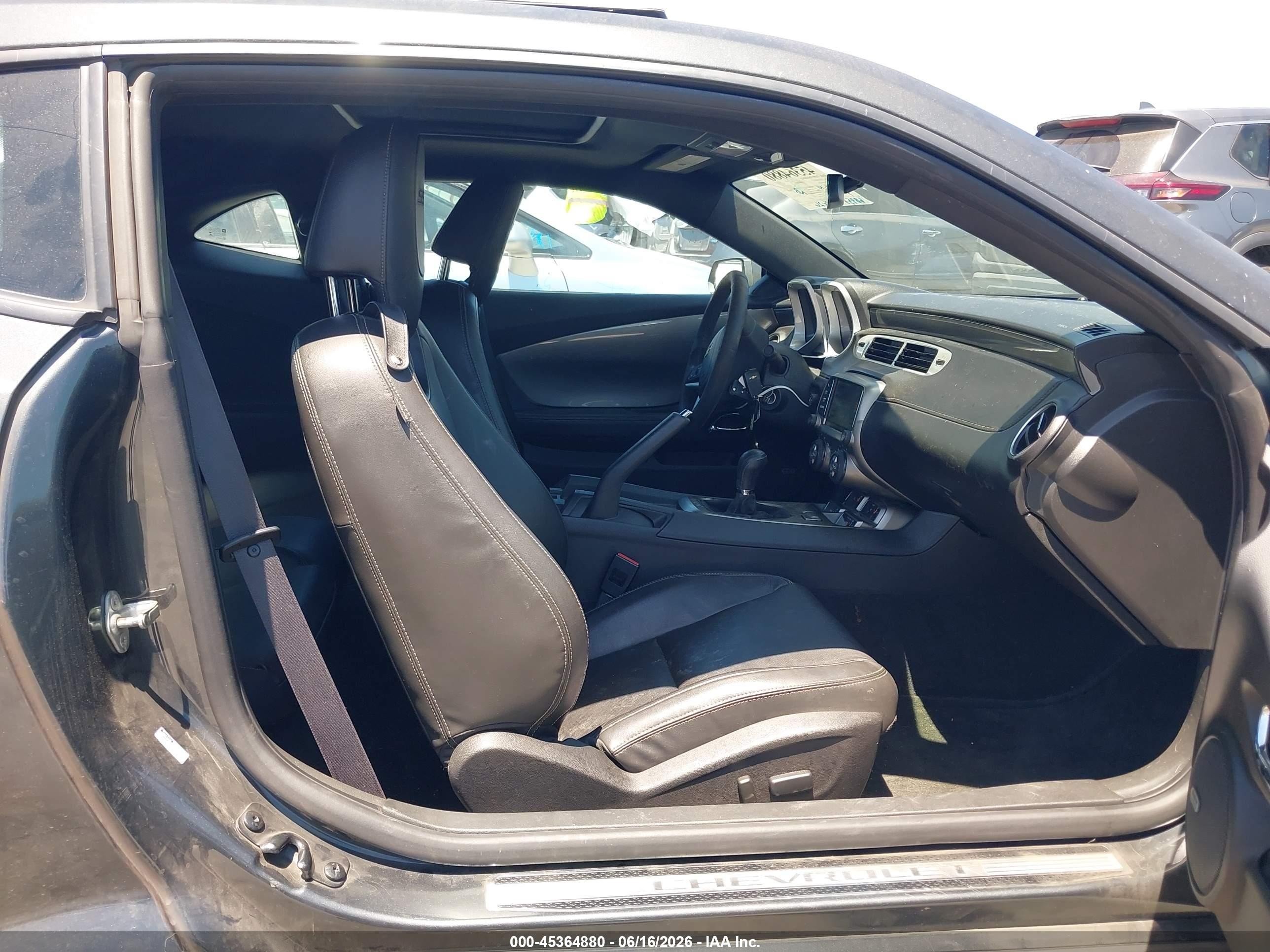 2015 Chevrolet Camaro 2ss Gray vin: 2G1FJ1EW1F9301278