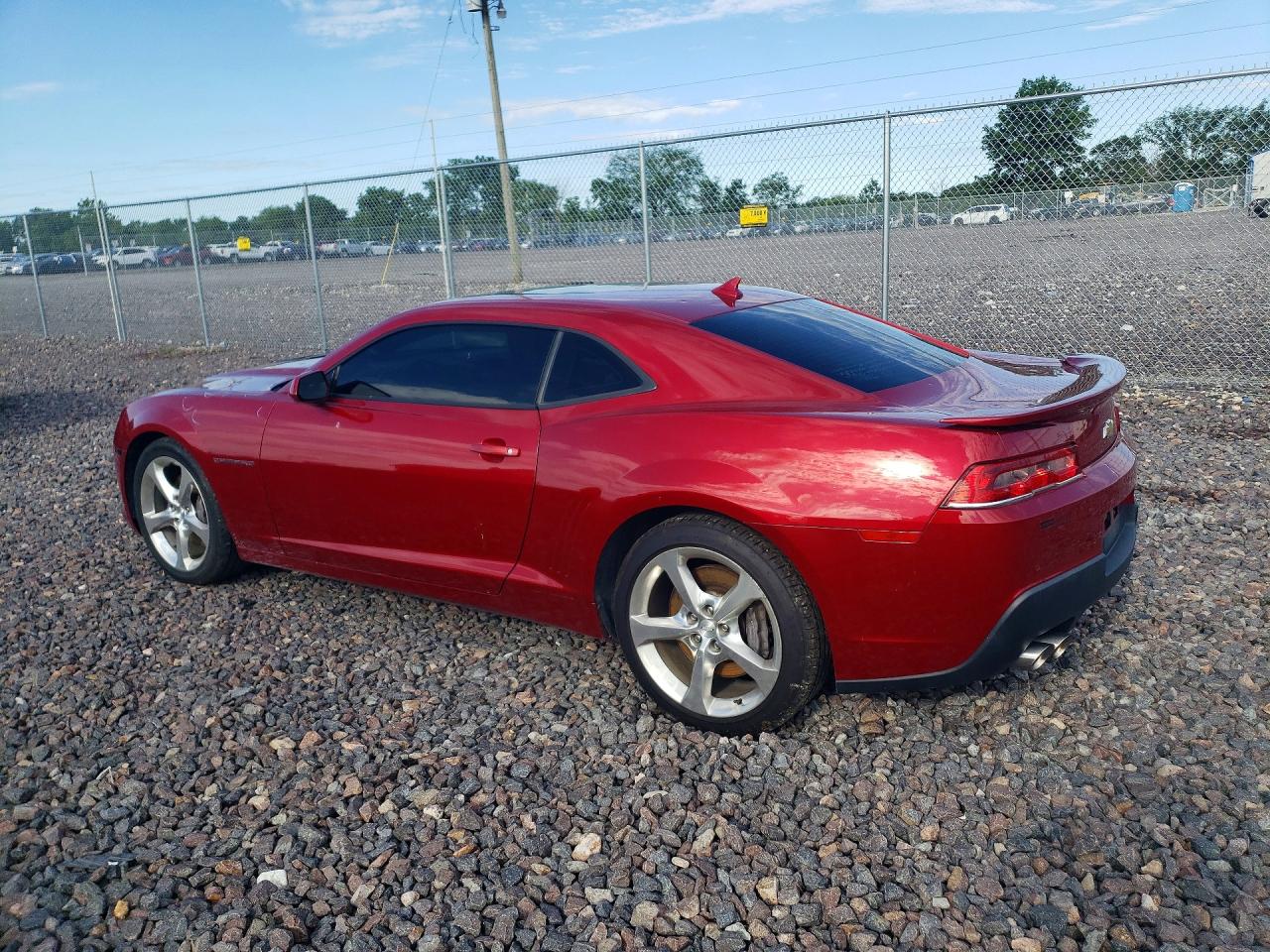 2015 Chevrolet Camaro 2ss Red vin: 2G1FJ1EW3F9129741