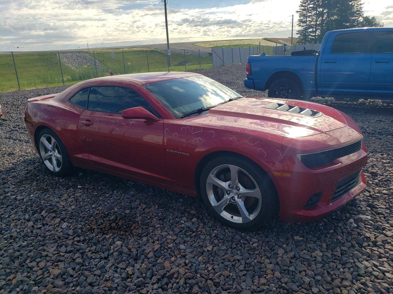 2015 Chevrolet Camaro 2ss Red vin: 2G1FJ1EW3F9129741