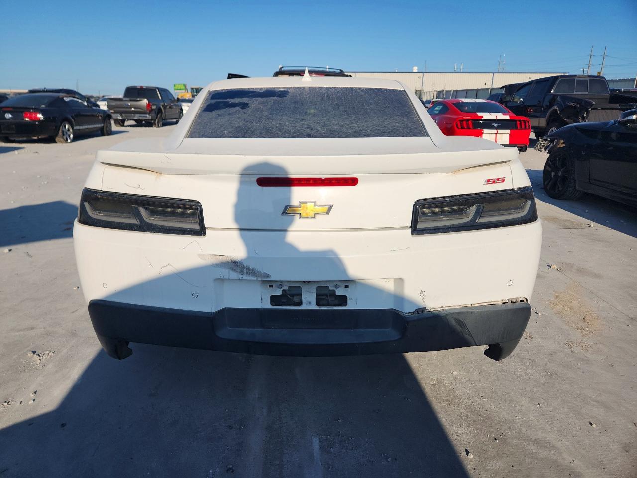 2015 Chevrolet Camaro 2ss White vin: 2G1FJ1EW4F9237527