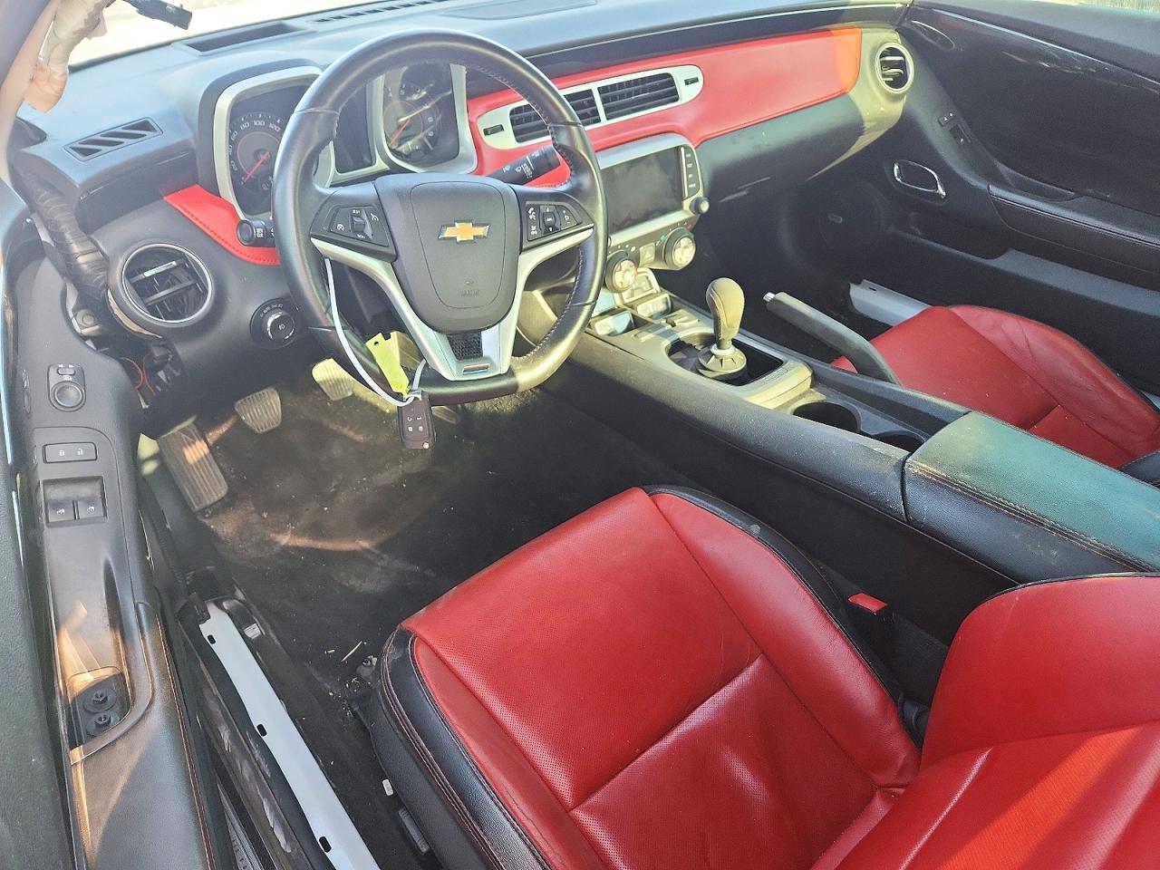2015 Chevrolet Camaro 2ss White vin: 2G1FJ1EW4F9237527
