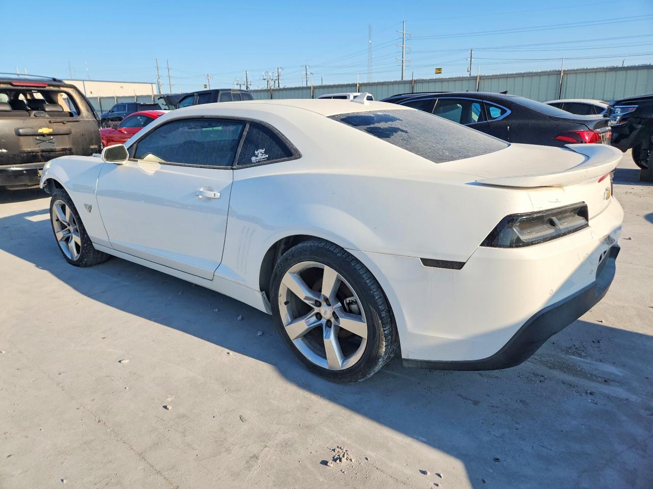 2015 Chevrolet Camaro 2ss White vin: 2G1FJ1EW4F9237527
