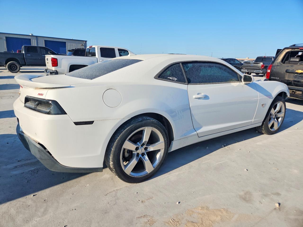 2015 Chevrolet Camaro 2ss White vin: 2G1FJ1EW4F9237527