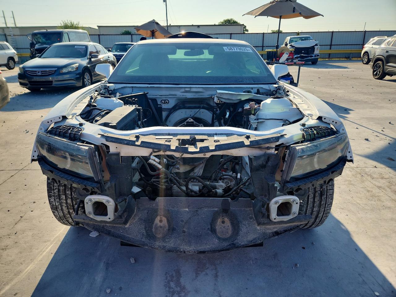 2015 Chevrolet Camaro 2ss White vin: 2G1FJ1EW4F9237527