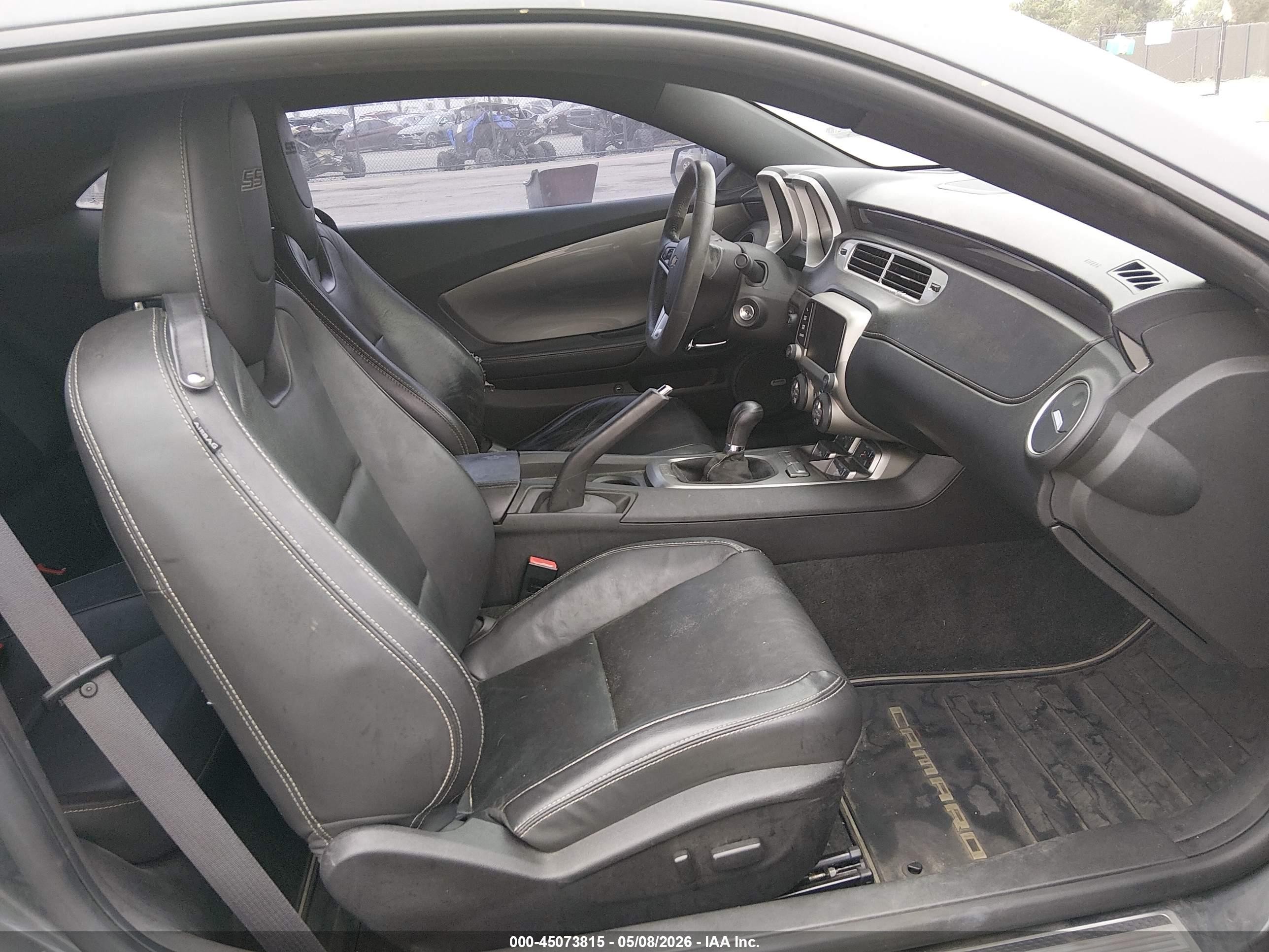 2015 Chevrolet Camaro 2ss Gray vin: 2G1FJ1EW4F9251198