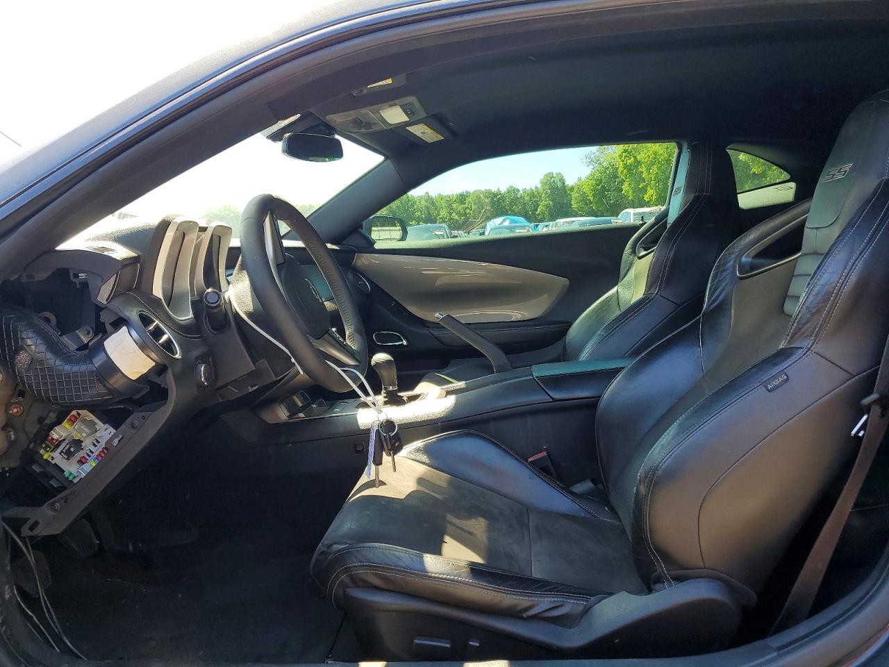 2015 Chevrolet Camaro 2ss Gray vin: 2G1FJ1EW4F9263206