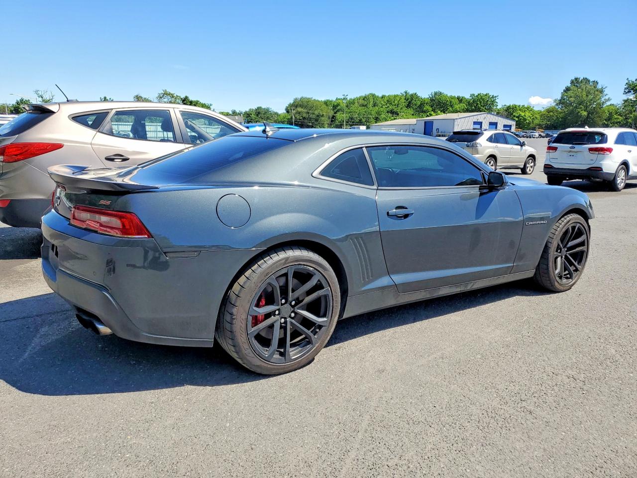 2015 Chevrolet Camaro 2ss Gray vin: 2G1FJ1EW4F9263206