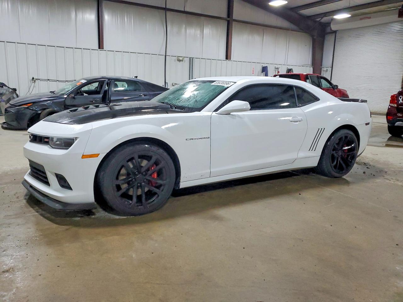 2015 Chevrolet Camaro 2ss White vin: 2G1FJ1EW6F9148087