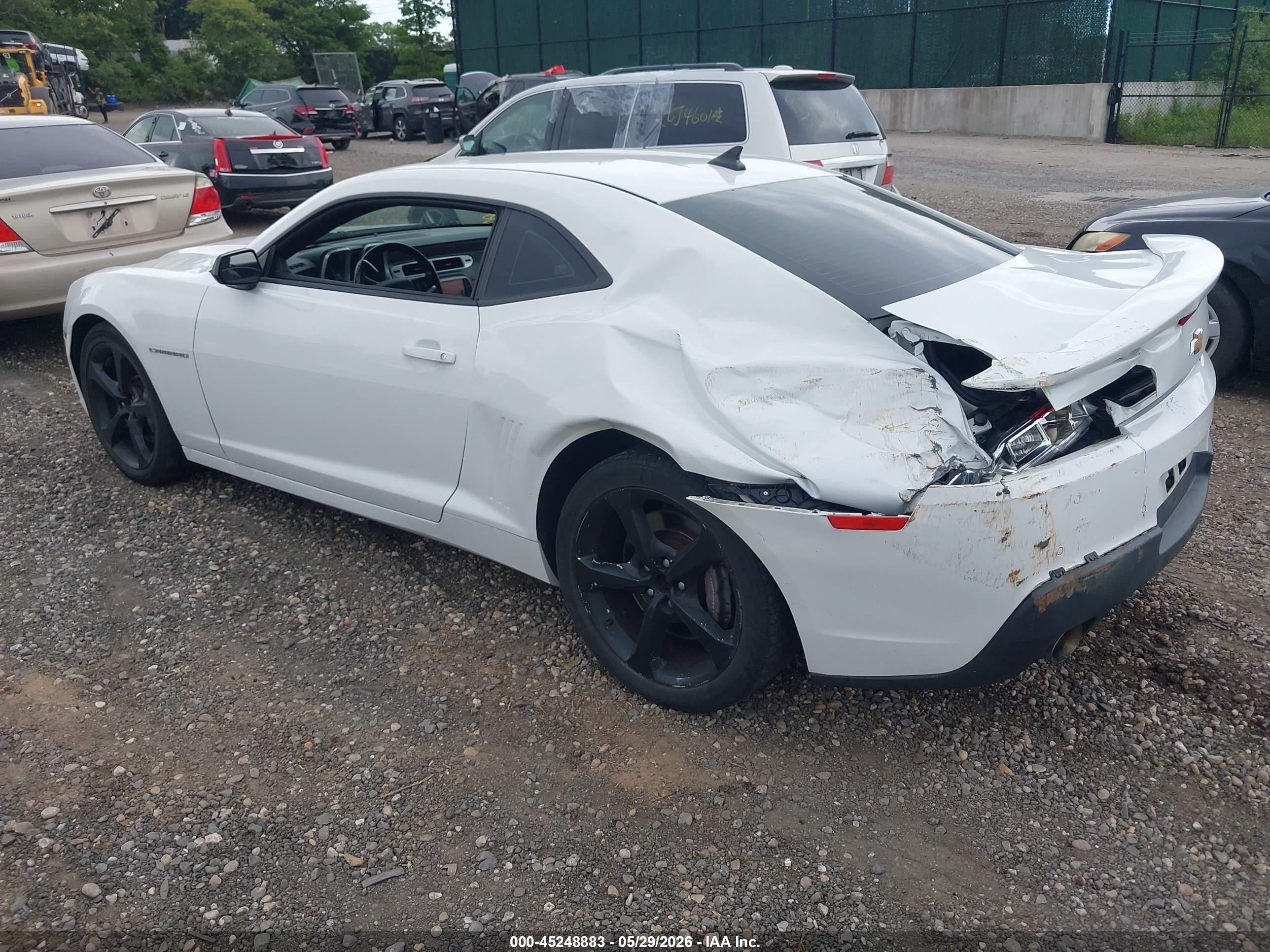 2015 Chevrolet Camaro 2ss White vin: 2G1FJ1EW7F9264639